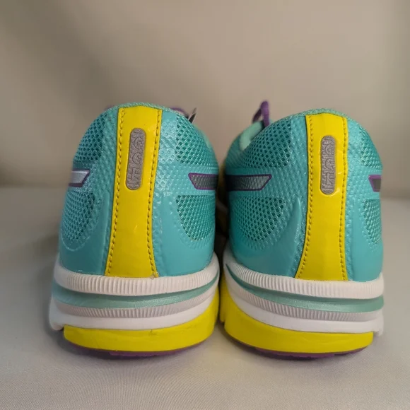 NIB Asics Gel-Electro33 Women's Size 11 Yellow and Teal Running Shoes - Picture 7 of 8